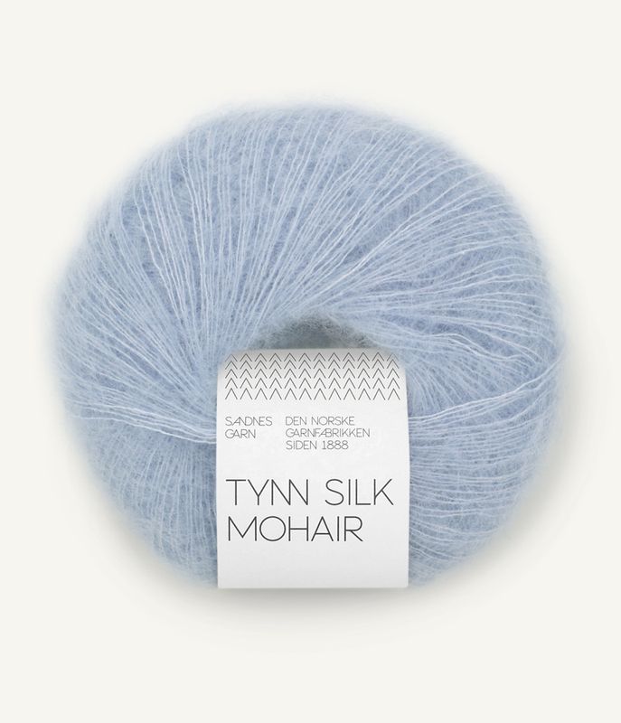 Tynn Silk Mohair 5812 Brunnera Blue