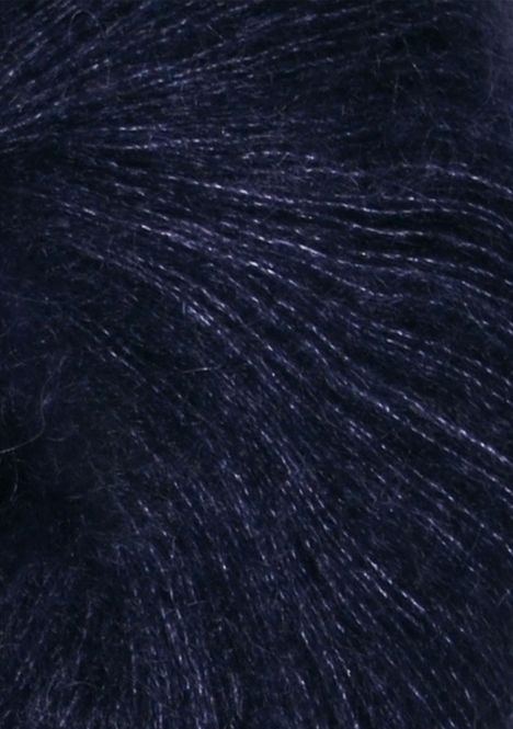 Hovedbilde Tynn Silk Mohair 5581 Dyp Marine