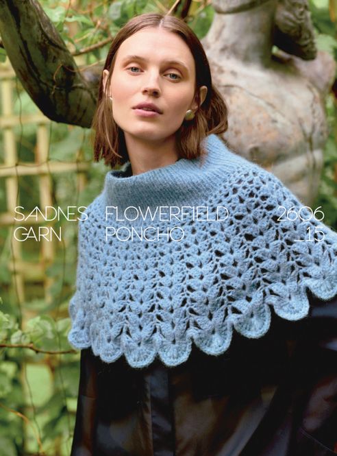 Hovedbilde 2606-15 Flowefield Poncho