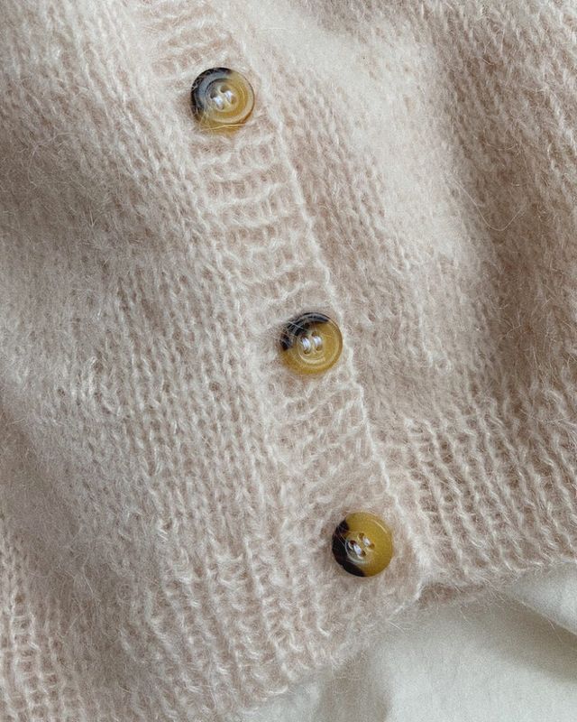 Novice Cardigan Mini - mohair edition