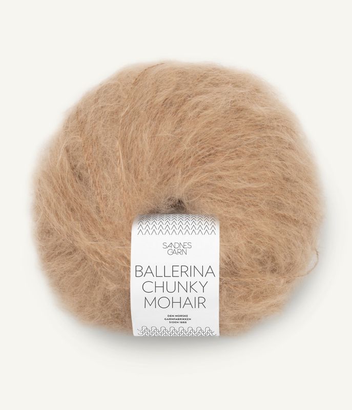 Ballerina Chunky Mohair 3031 Camel