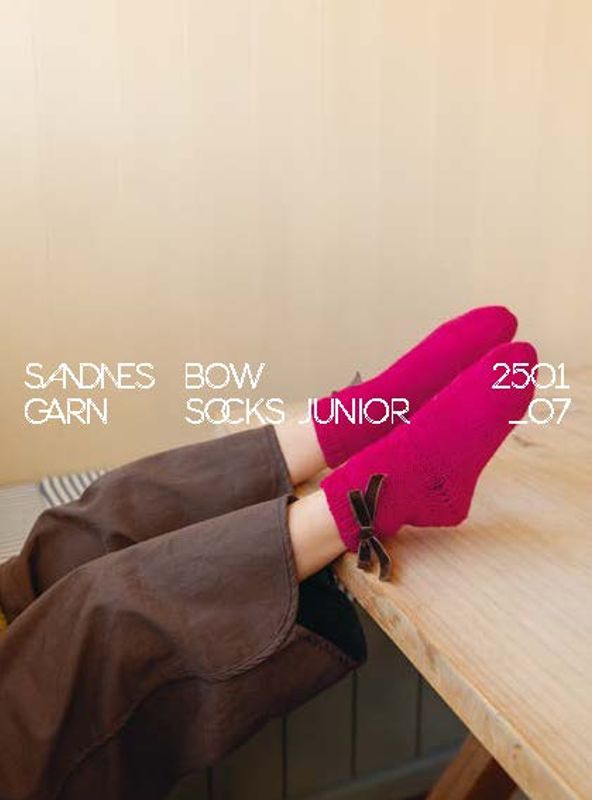 2501-7 Bow Socks Junior