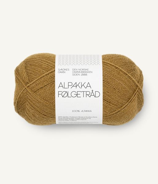 Alpakka Følgetråd 2152 Vintage Gold