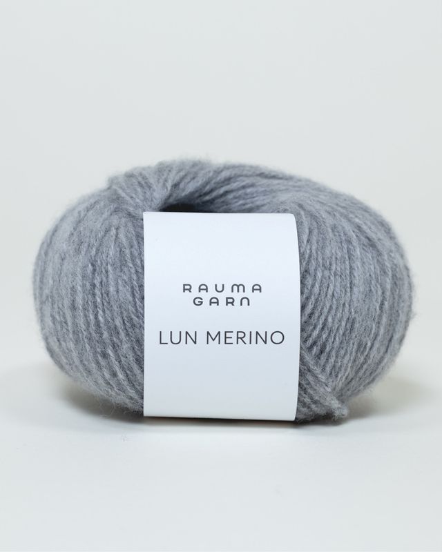 Lun Merino 80 Grå