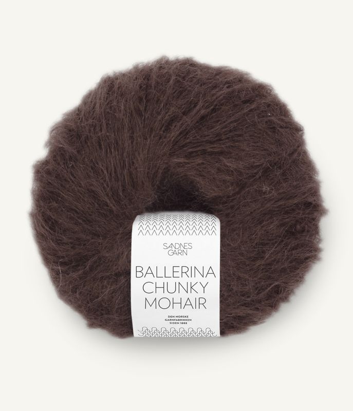 Ballerina Chunky Mohair 3591 Chocolate Plum