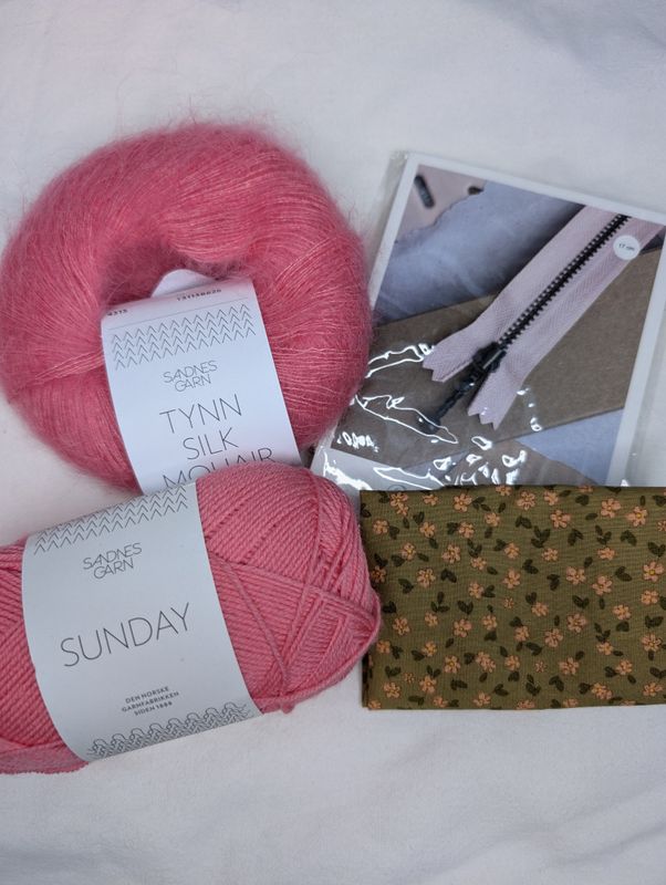Materialpakke Honey Clutch